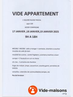 Photo du vide-maison Vide appartement