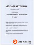 Vide appartement