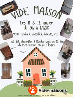 Photo du vide-maison Vide maison