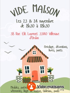 Photo du vide-maison Vide maison