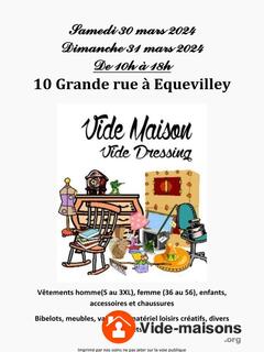 Photo du vide-maison Vide maison et vide dressing 30 et 31 mars 2024