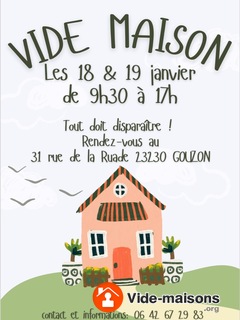 Photo du vide-maison Vide maison Gouzon