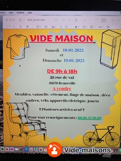 Photo du vide-maison Vide-maison à Removille