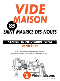 Photo du vide-maison Vide maison saint Maurice des noues